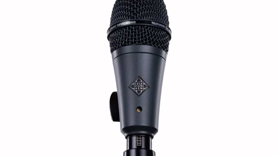 Le micro dynamique TELEFUNKEN M81-SH redessiné, vue de face