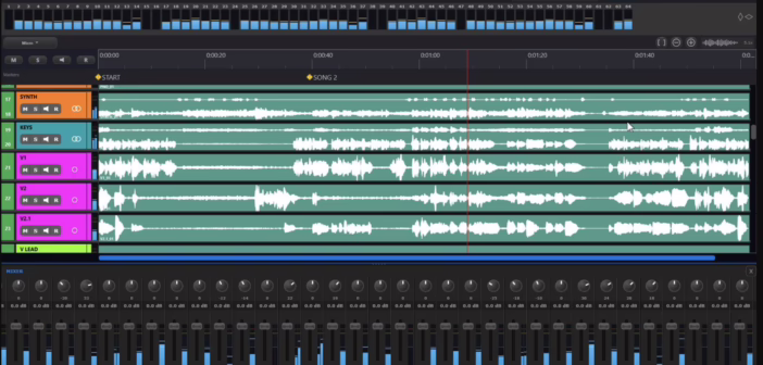 L'interface de Waves Tracks Live 2.0, logiciel de captation multipiste pour la sonorisation live