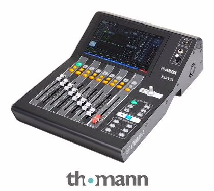 The compact Yamaha DM3 digital mixing console