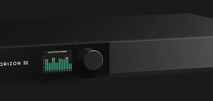 Interface audio Audient Horizon 32 au format rack 1U