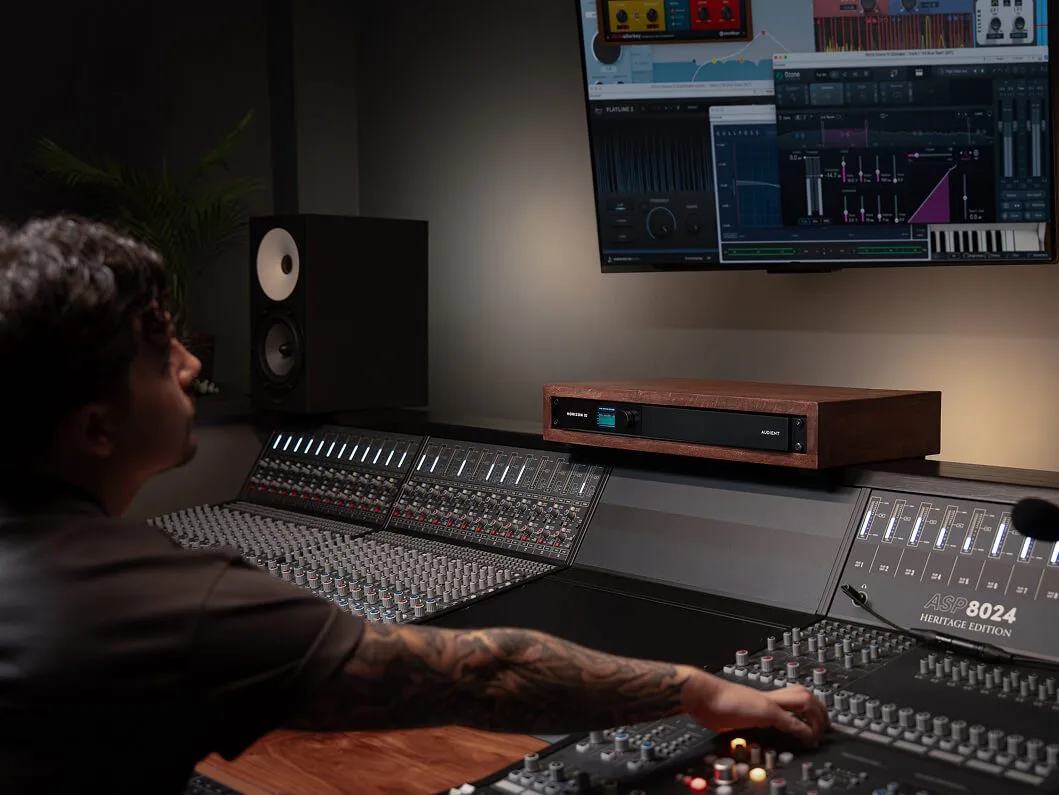 Audient Horizon 32 installed in a studio
