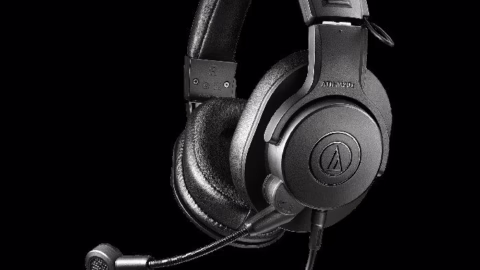 Casque-micro de streaming Audio-Technica ATH-M20xSTS avec micro à col flexible
