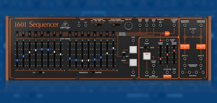Behringer 1601: specs and the finished ARP 1601 Eurorack sequencer clone