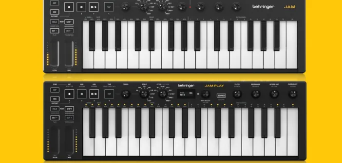 Behringer Jam and Jam Play: Keystep-style keyboard sequencers, with or without sounds
