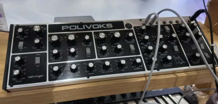 Behringer Polivoks: specs and the finished Soviet synth clone shown at Music China