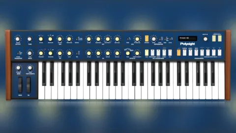 Le synthetiseur analogique Behringer Polyeight, clone 8 voix du Korg Polysix