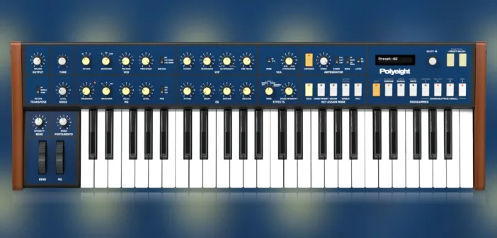 Le synthetiseur analogique Behringer Polyeight, clone 8 voix du Korg Polysix