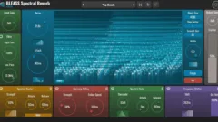 L'interface du plugin BLEASS Spectral Reverb