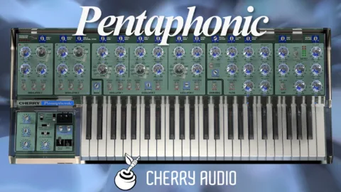 Cherry Audio Pentaphonic: price, specs and the software revival of the rare Gleeman synth