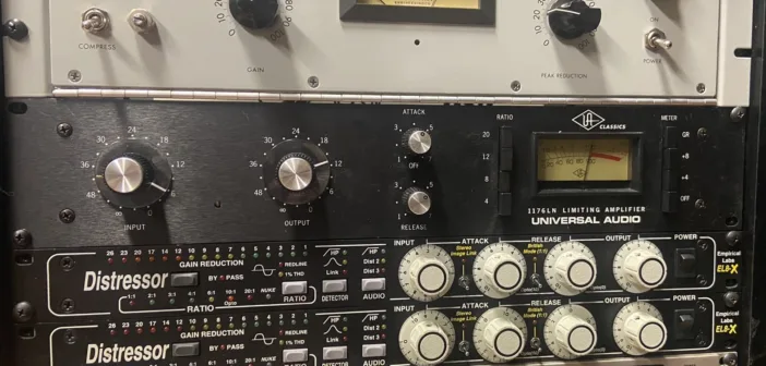 Compresseurs de studio en rack : LA-2A, 1176 et Distressors