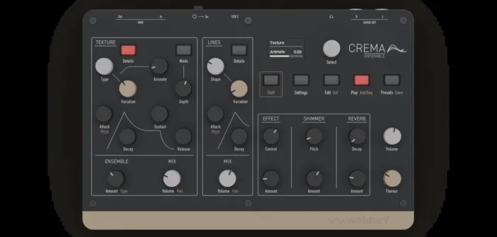 Waldorf Crema: specs and the Streichfett strings on new wavetable and FM paths