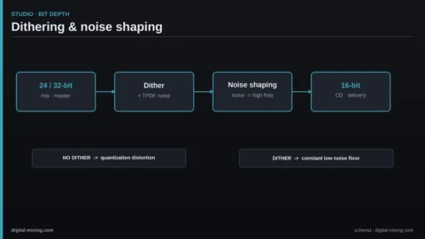What is dithering? When and why to dither when reducing bit depth