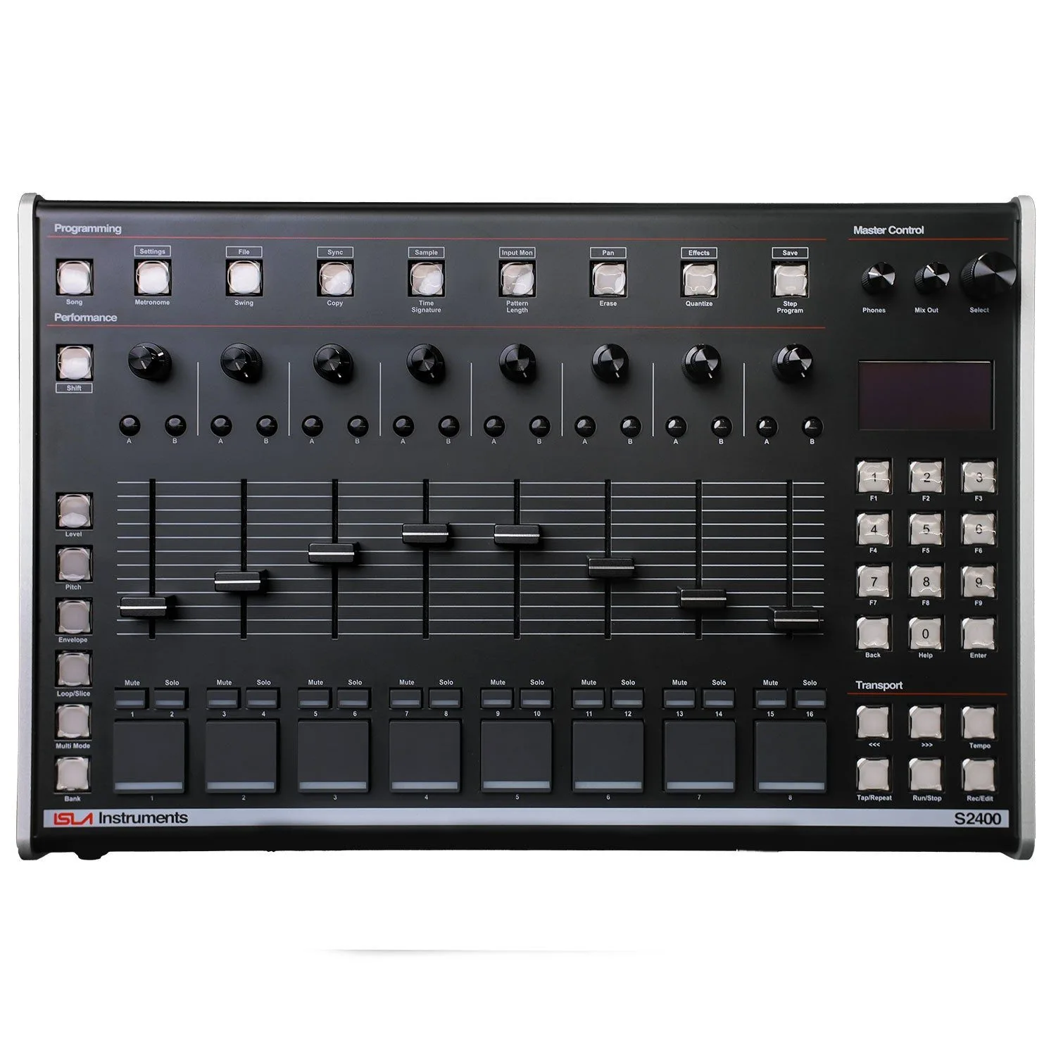 Isla Instruments S2400, the performance sampler that inherits the SP-1200