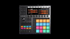 La groovebox autonome Native Instruments Maschine+ vue de dessus
