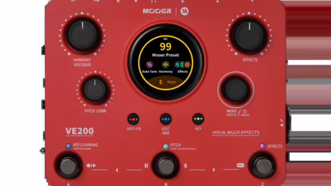 MOOER VE200: price, specs and the AI-powered all-in-one stage vocal processor