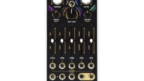 Module d'effets Eurorack NANO Modules FUM, face avant