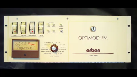 L'Orban Optimod 8100A, processeur de diffusion FM multibande