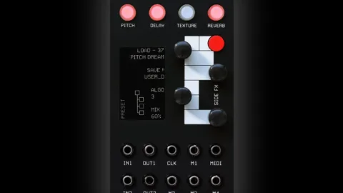 RYK Modular Side FX: price, specs and the 14HP quad multi-effects for Eurorack
