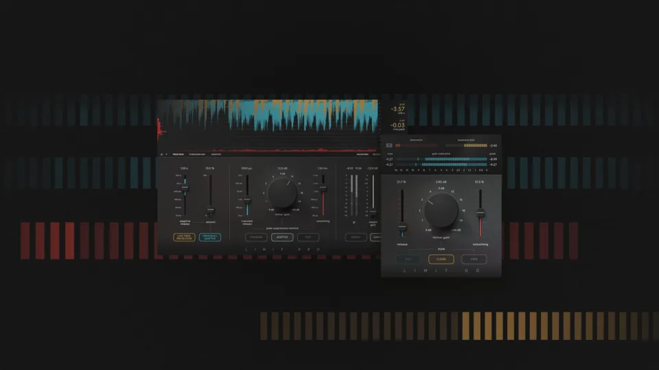 Les plugins Softube Limit Pro et Limit Go présentés côte à côte