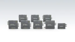 Des convertisseurs Blackmagic Mini Converter dédiés à l'embedding et au de-embedding audio sur SDI (Audio to SDI, SDI to Audio)