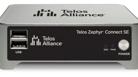 Le codec Telos Zephyr Connect SE, plateforme matérielle compacte et sans ventilateur