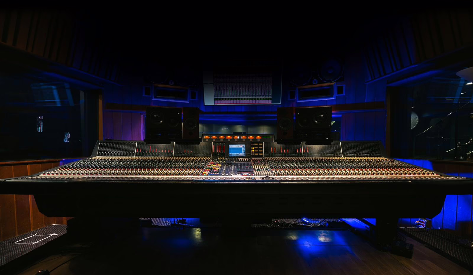 The Studio D console used to track LA Sessions SDX