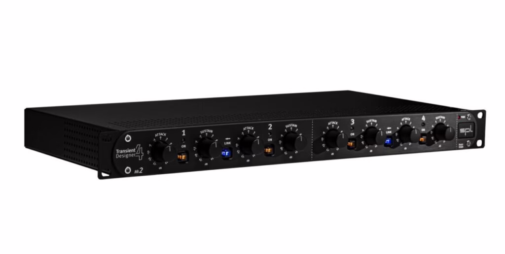 Un processeur de transitoires matériel en rack, le SPL Transient Designer