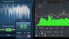 Vue d'ensemble de la suite Waves TRACT : les modules Measure, SPL et System Calibration reunis a l'ecran