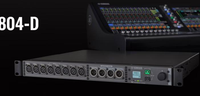 Yamaha RUio0804-D: price, specs and the 8-in/4-out Dante I/O rack for DM and RIVAGE consoles
