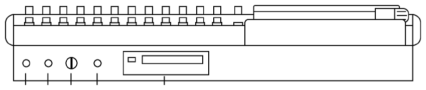Akai DPS24 — Face arrière