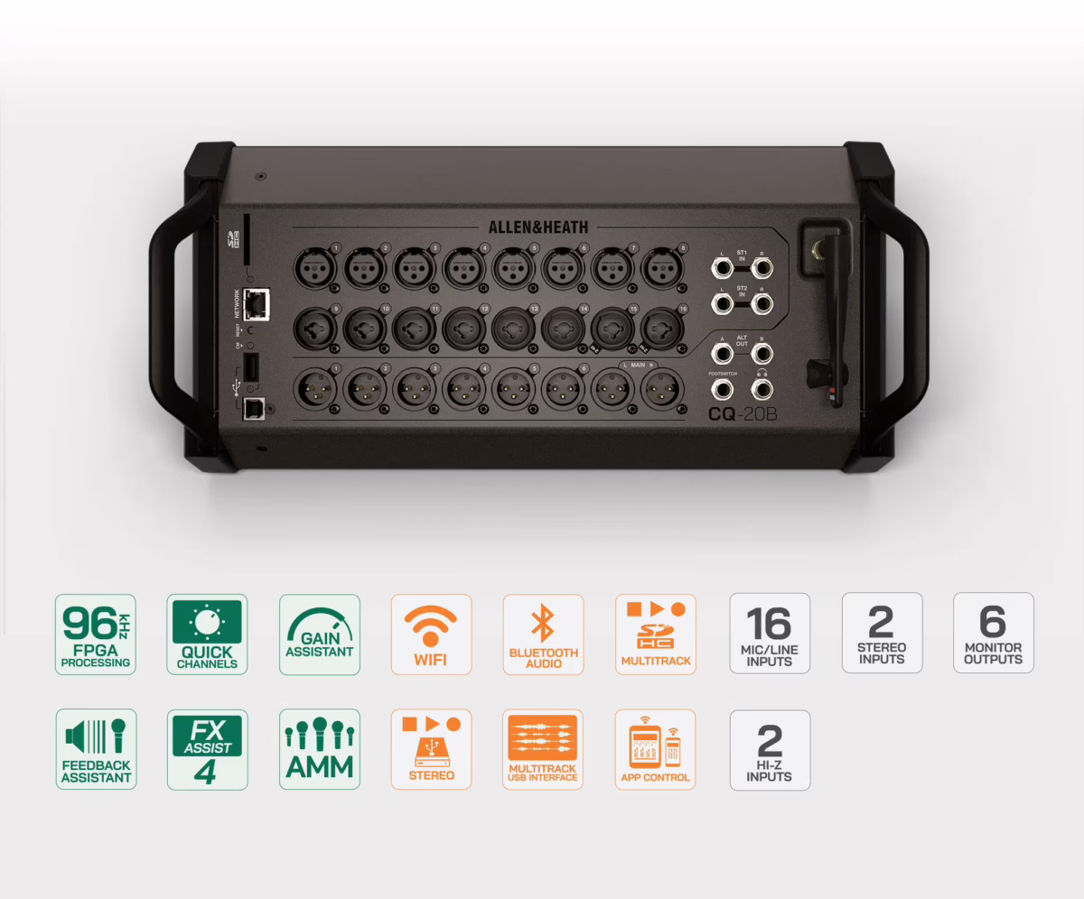 Allen & Heath CQ-20B