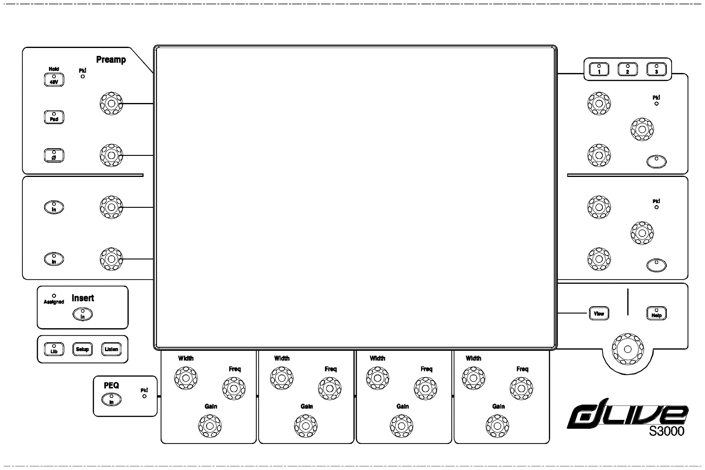 Allen & Heath dLive S3000 — Tranche