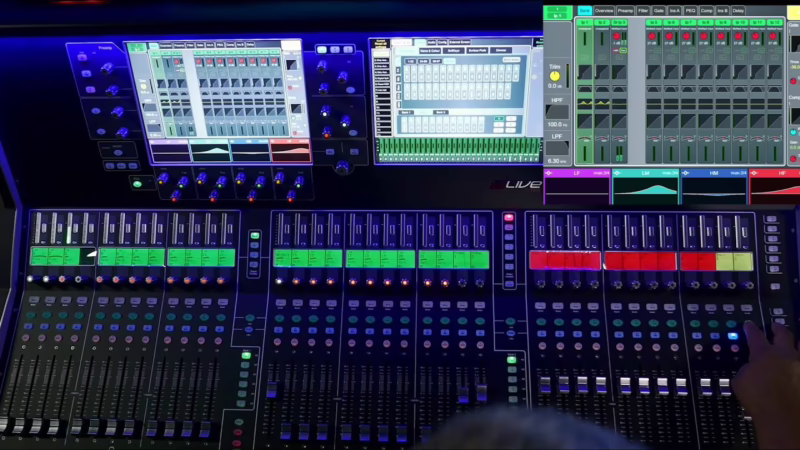 dLive Director — capture d’écran
