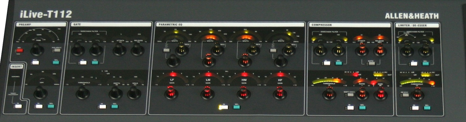 Allen & Heath iLive-T112 — Tranche