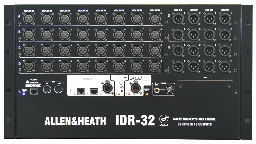 Allen & Heath iLive-T80 — Face arrière