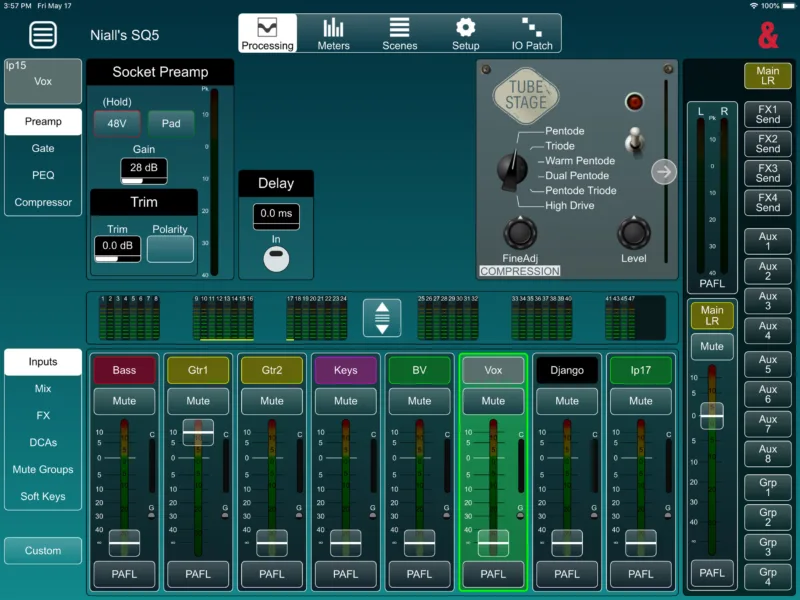 SQ-MixPad screenshot