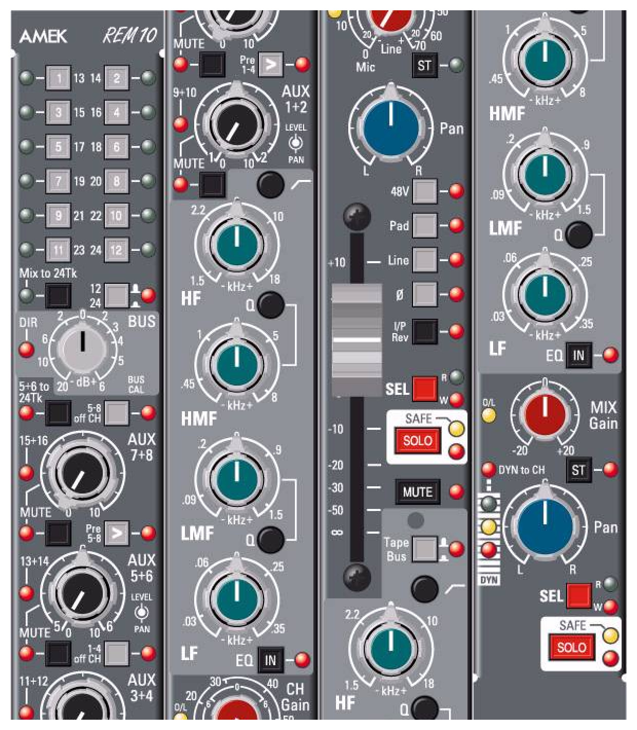 AMEK Rembrandt — Channel strip