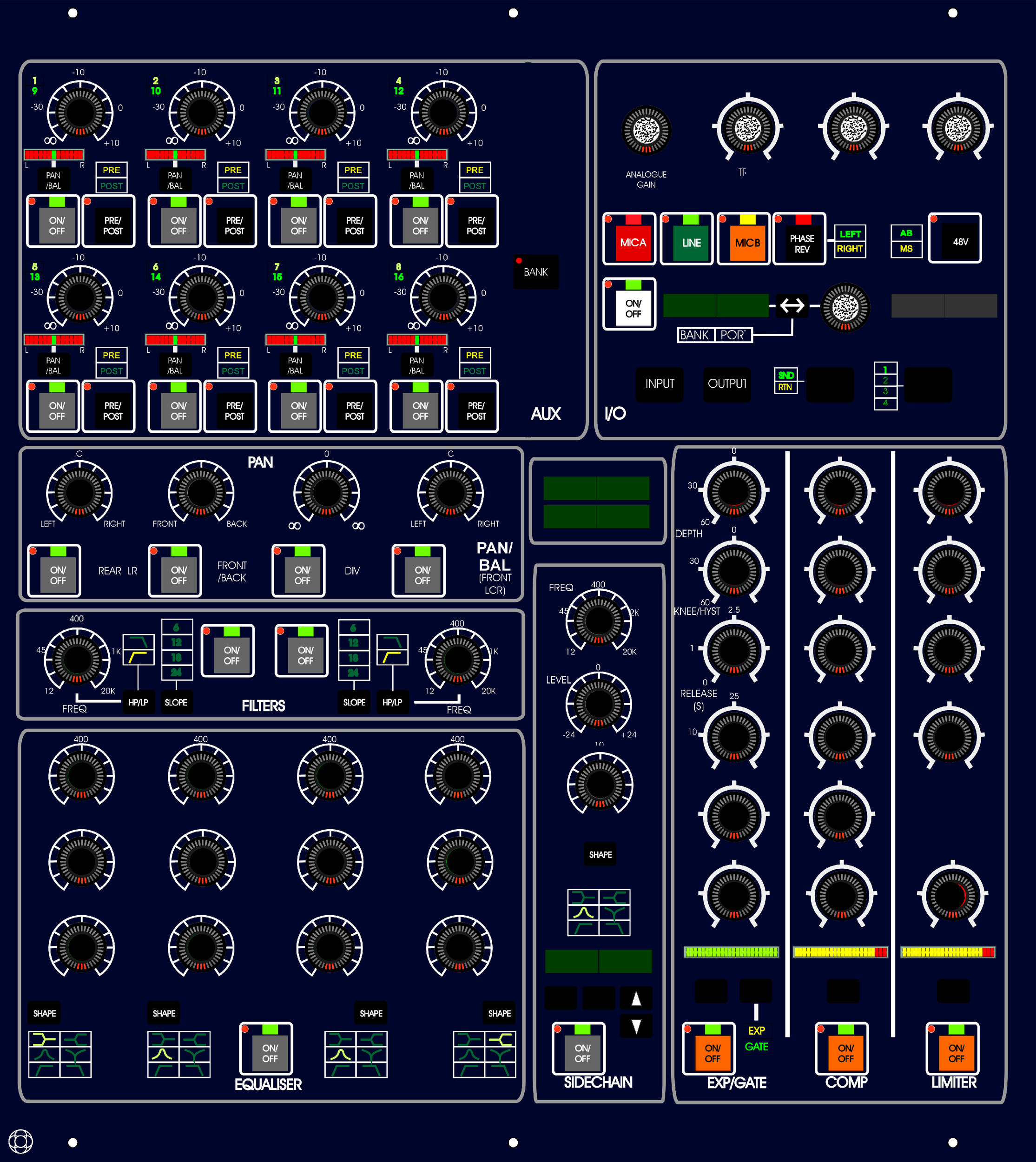 AMS Neve 88D — Tranche