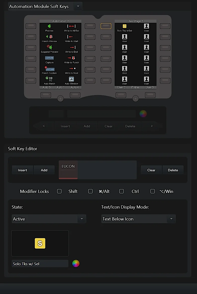 S6, Creating a custom Soft Key (Fig. 54)