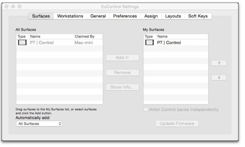 EuControl screenshot
