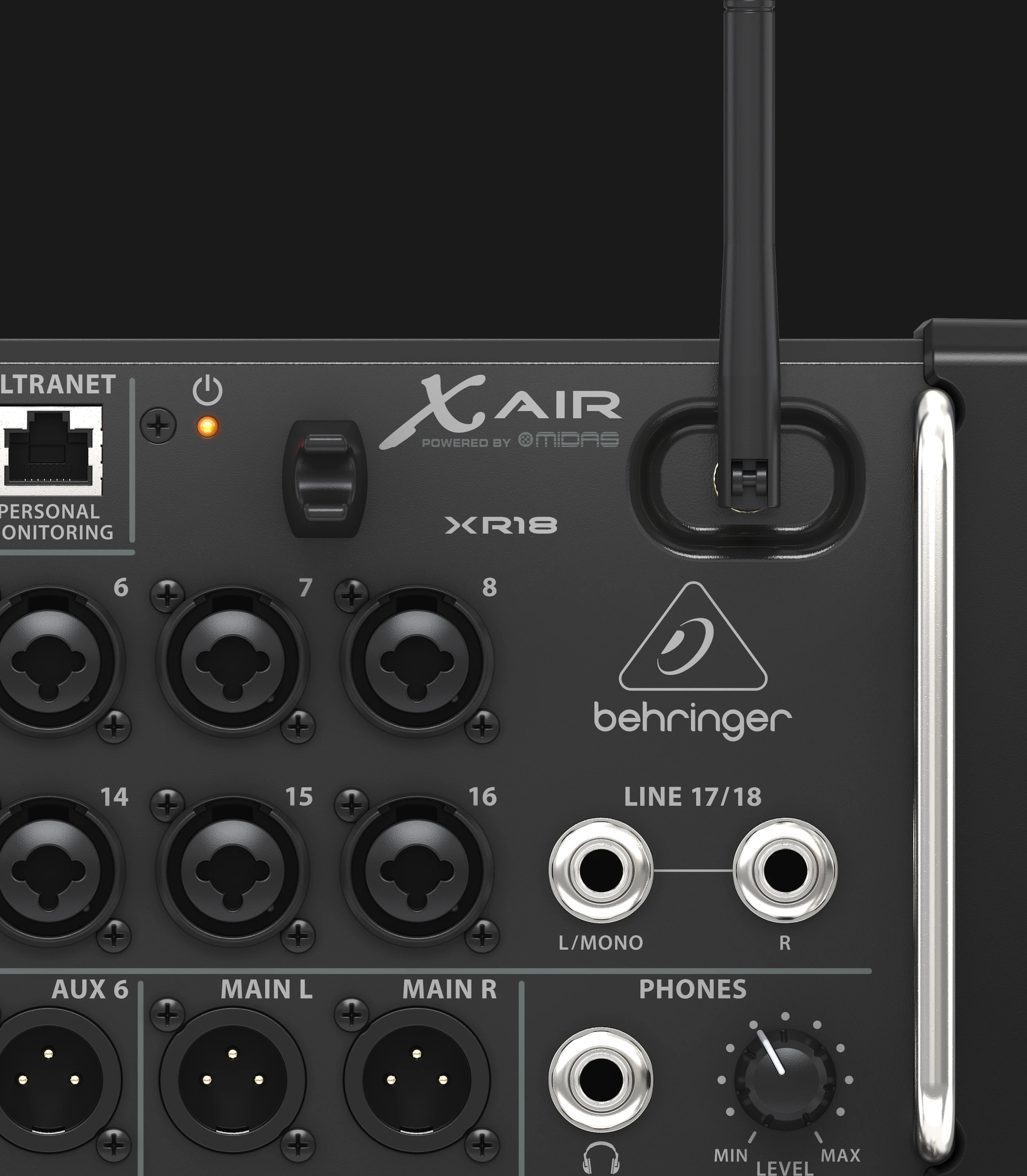 Behringer X Air XR18 — Tranche