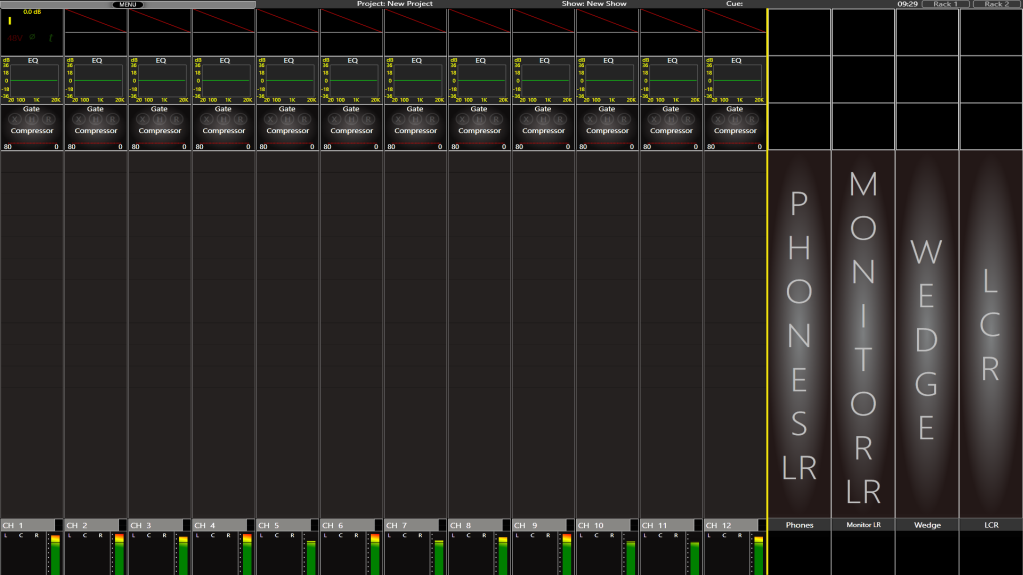 Cadac CDC five — Channel strip
