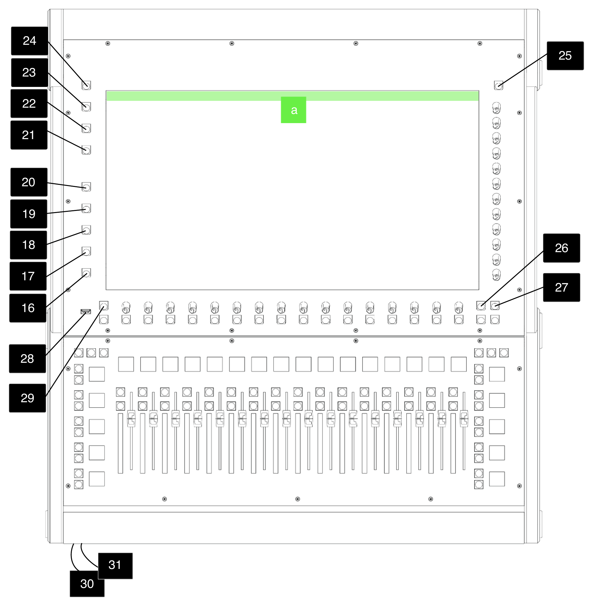 Cadac CDC five — Channel strip