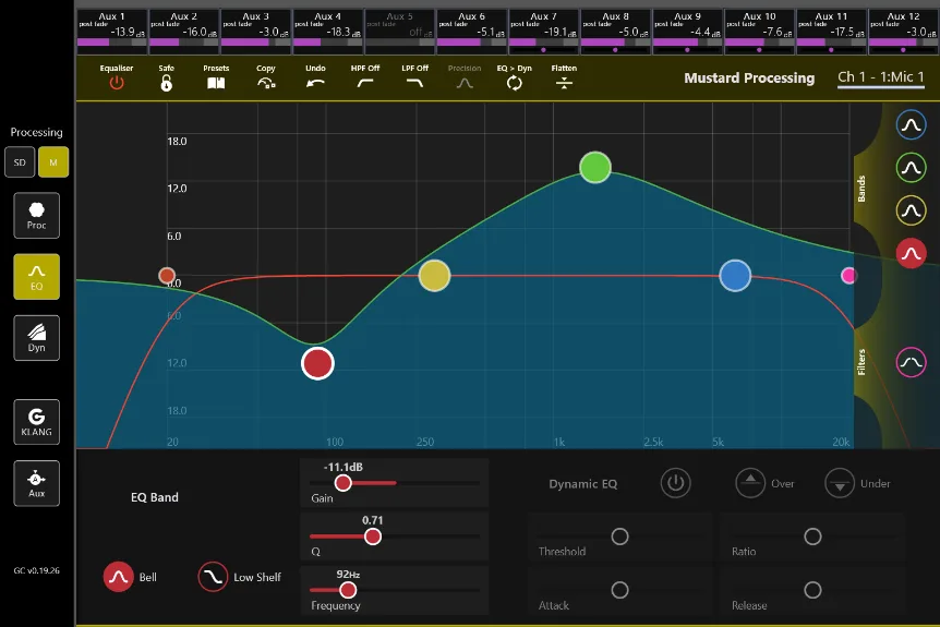EQ Mustard de la Quantum852
