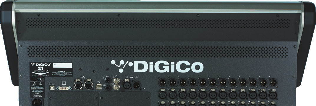 DiGiCo S21 — Rear I/O