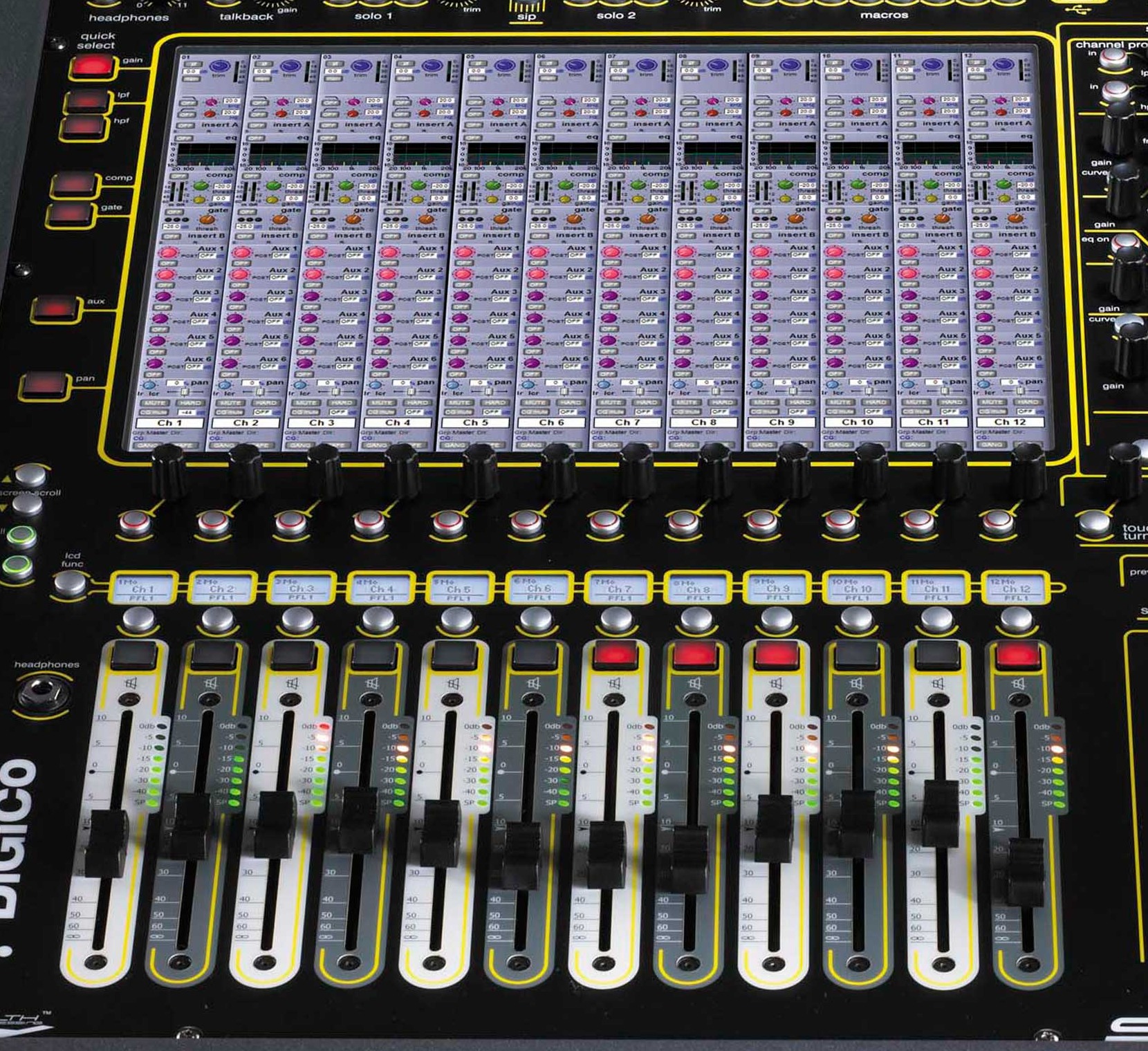 DiGiCo SD11 — Tranche