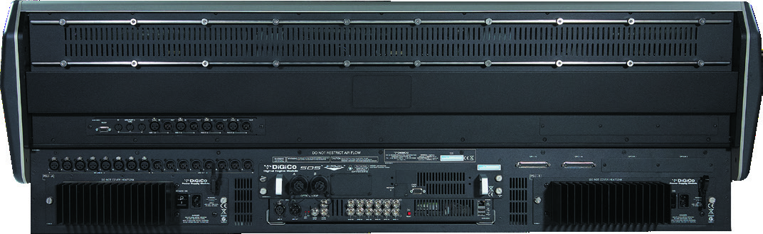 DiGiCo SD5 — Rear I/O
