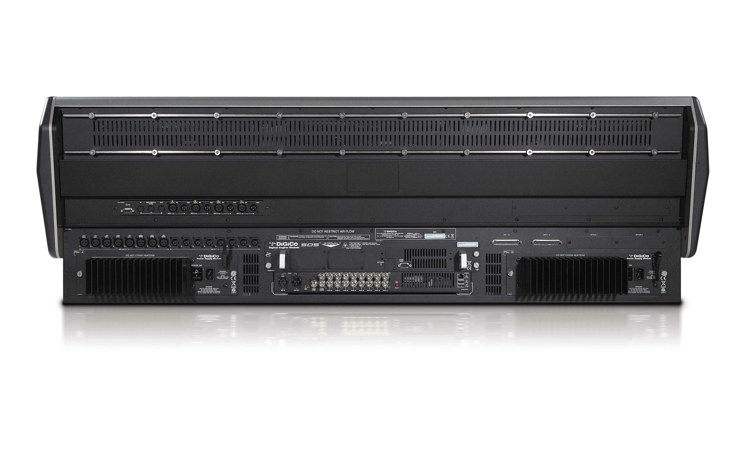 DiGiCo SD5B — Face arrière