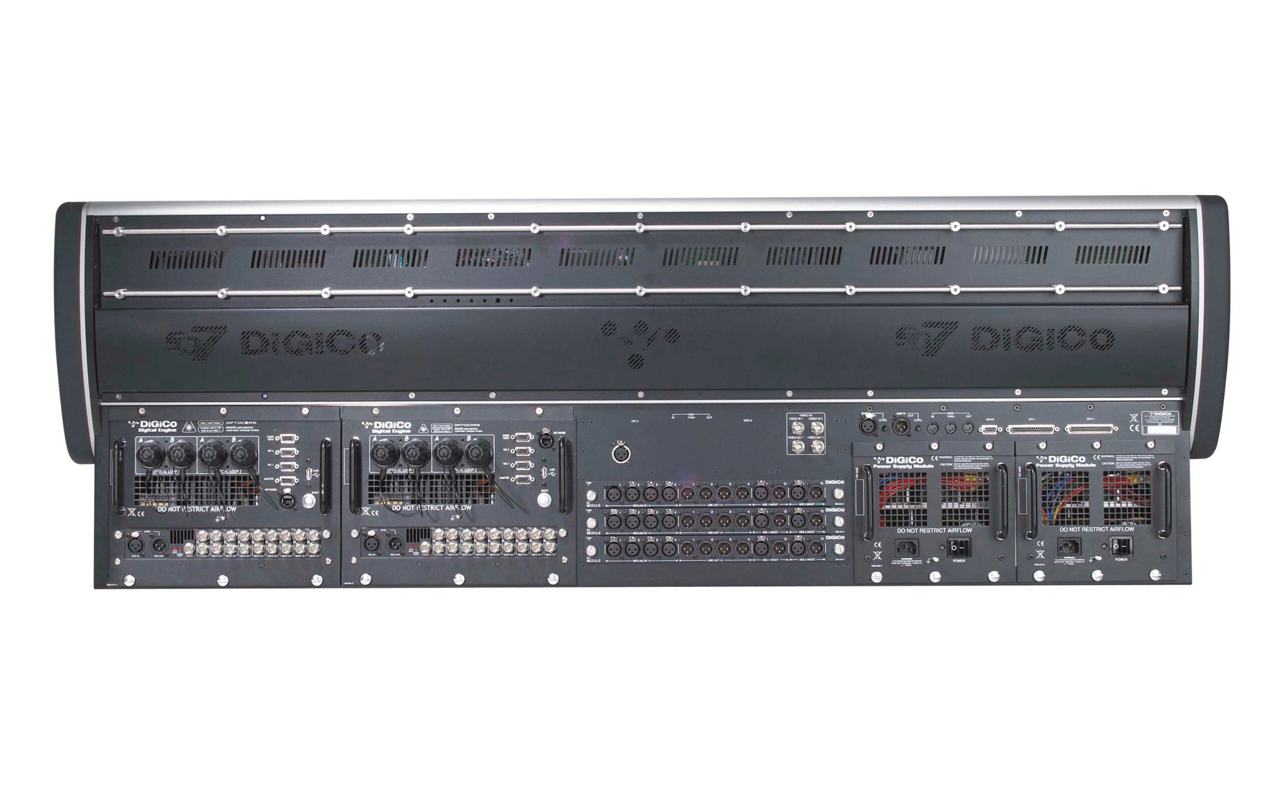 DiGiCo SD7 — Face arrière