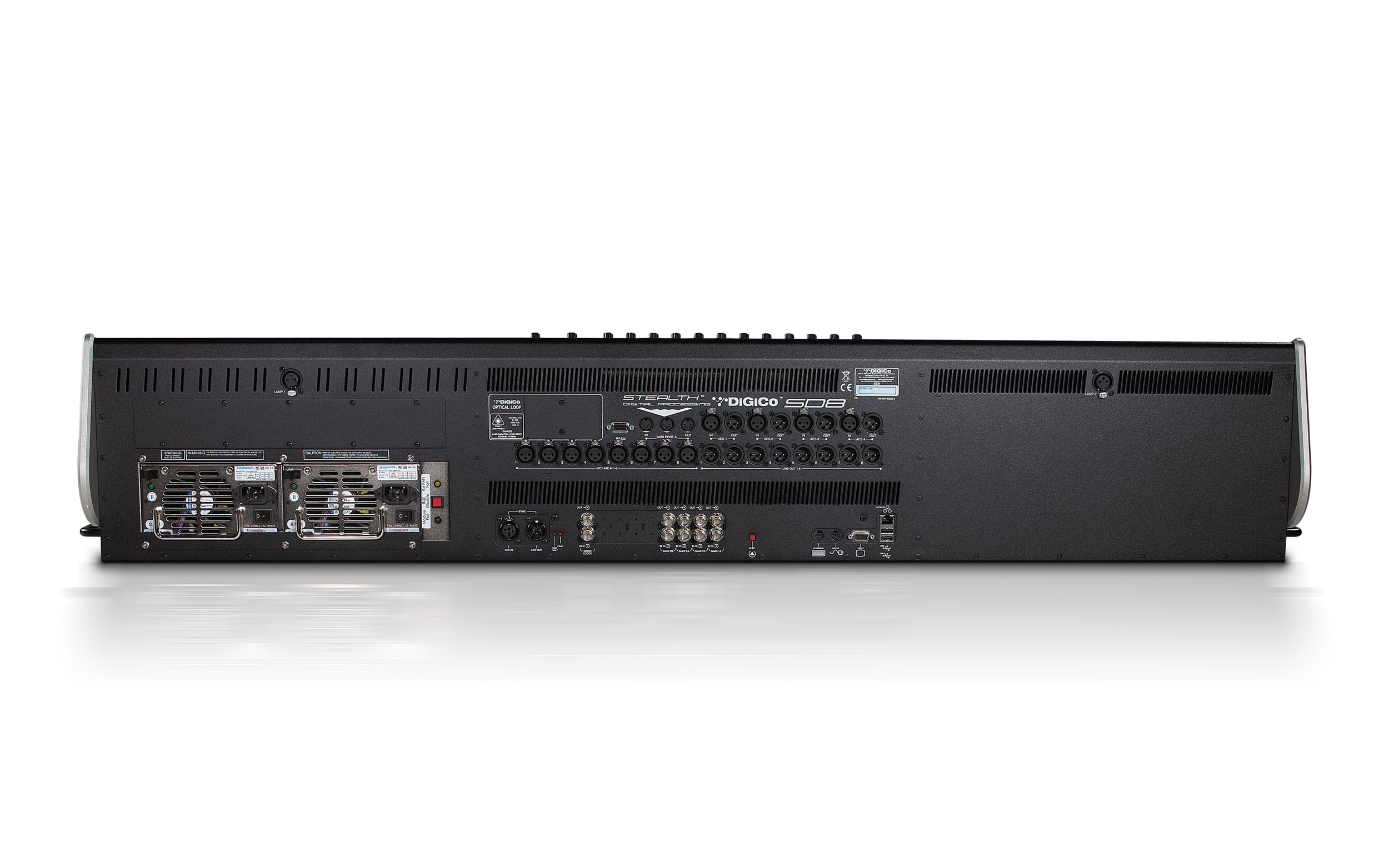 DiGiCo SD8 — Rear I/O